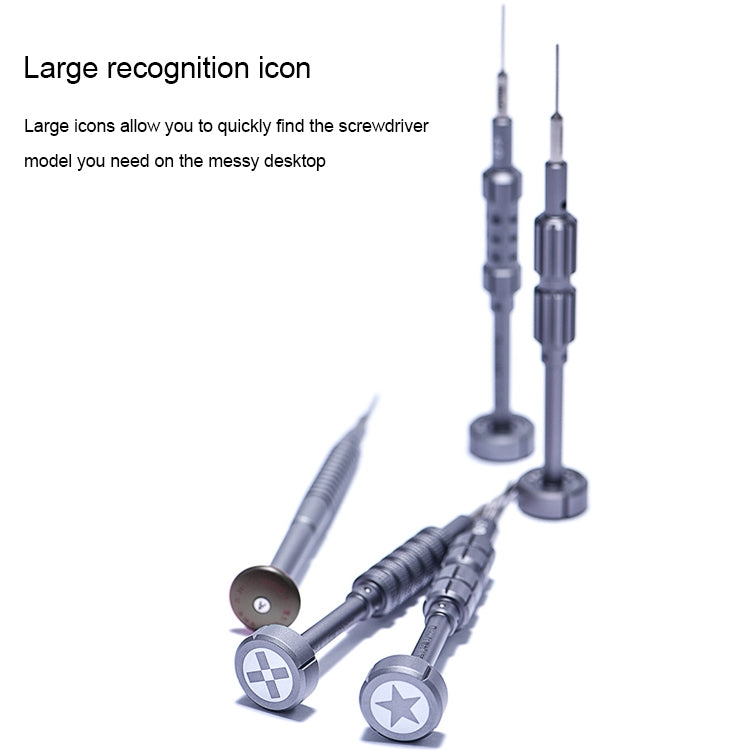 Qianli i-Thor S2 Precision 3D Texture Hollow Cross Tip Middle Bezel Screwdriver, Qianli i-Thor Hollow Cross Tip