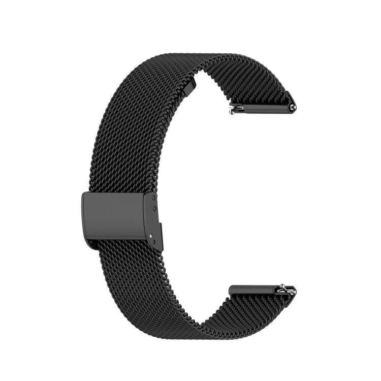 For Huawei GT2 42mm / Galaxy Watch 42mm /Galaxy Active2 Stainless Steel Mesh Watch Wrist Strap 20MM, Black, Gold, Rose Gold, Silver, Colourful, Blue, Purple