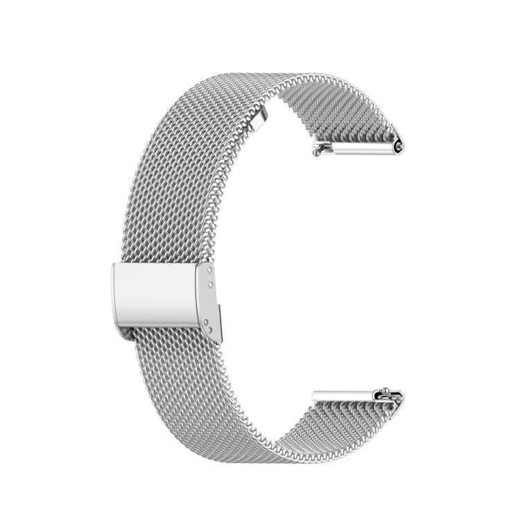 For Huawei GT2 42mm / Galaxy Watch 42mm /Galaxy Active2 Stainless Steel Mesh Watch Wrist Strap 20MM, Black, Gold, Rose Gold, Silver, Colourful, Blue, Purple