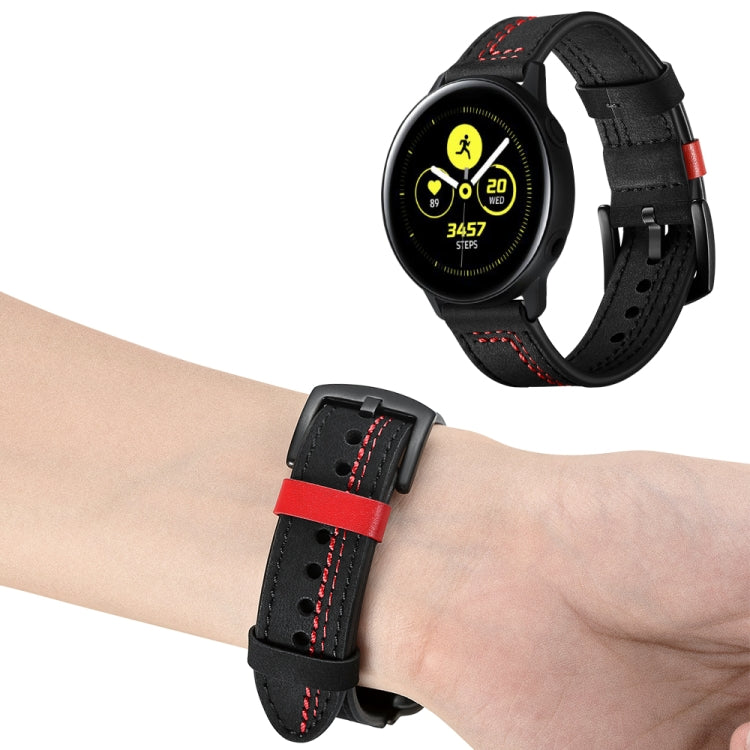 22mm For Huawei Watch GT2e / GT2 46mm Zigzag Leather Stap