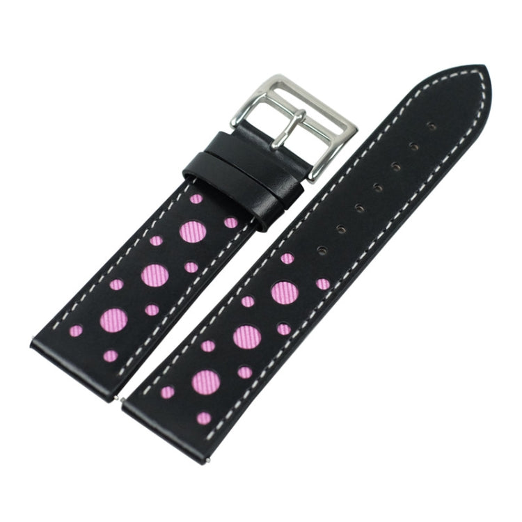 22mm For huawei watch GT2e / GT / GT2 46mm Hollow Leather Strap