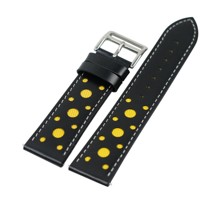 22mm For huawei watch GT2e / GT / GT2 46mm Hollow Leather Strap