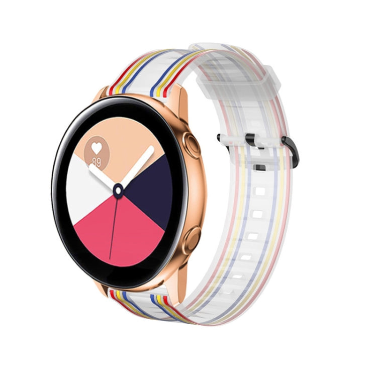 22mm For Huawei Watch GT2e / GT / GT2 46MM Striped Silicone Strap