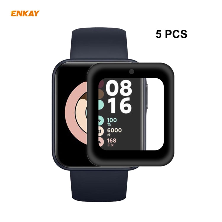 5 PCS ENKAY Hat-Prince 3D Full Screen Soft PC Edge + PMMA HD Screen Protector Film, For Redmi Watch (5 PCS), For Huawei B6 (5 PCS), For Venu 2 / Vivoactive 4 45mm (5 PCS), For Garmin Venu 2S / Vivoactive 4S 40mm (5 PCS)                                 ...