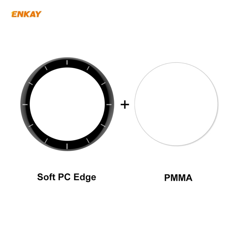 10 PCS ENKAY Hat-Prince 3D Full Screen Soft PC Edge + PMMA HD Screen Protector Film, For Venu 2 / Vivoactive 4 45mm (10 PCS)