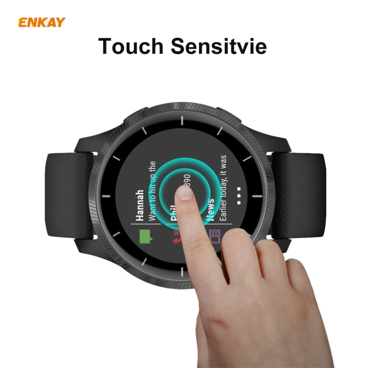 10 PCS ENKAY Hat-Prince 3D Full Screen Soft PC Edge + PMMA HD Screen Protector Film, For Venu 2 / Vivoactive 4 45mm (10 PCS)