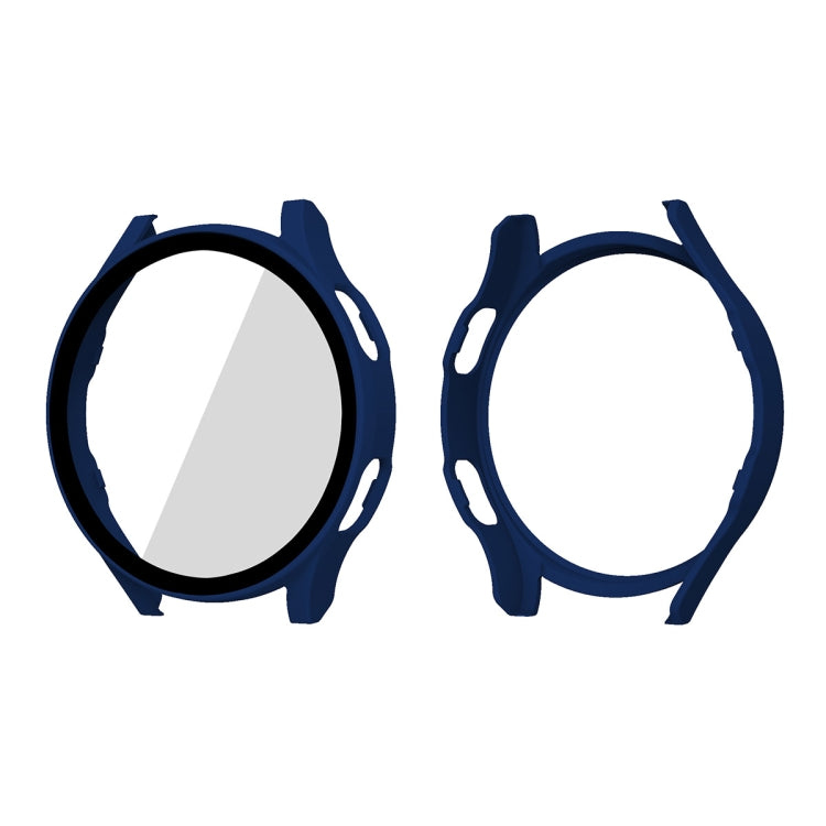 ENKAY Hat-Prince Full Coverage PC Frame + Tempered Glass Protector Composite Case for Samsung Galaxy Watch4 44mm