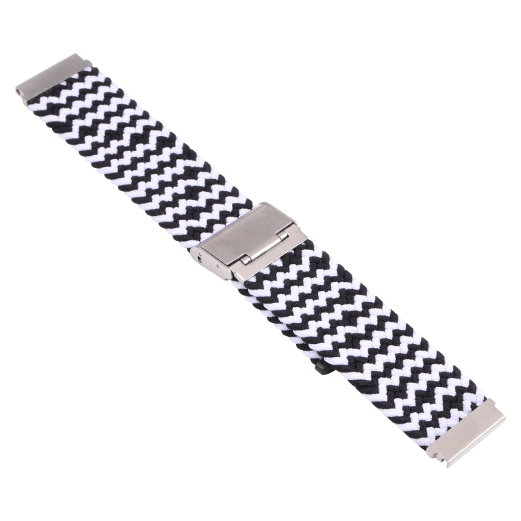 Nylon Braided Metal Buckle Strap for Galaxy Watch 4 20mm, 20mm