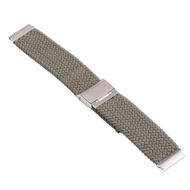 Nylon Braided Metal Buckle Strap for Galaxy Watch 4 20mm, 20mm