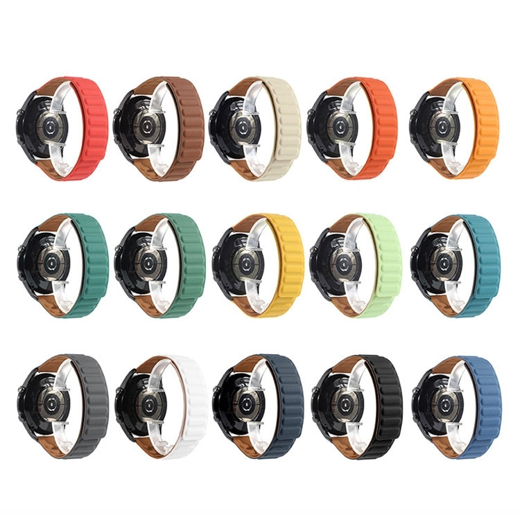 Silicone Magnetic Watch Strap For Huawei GT 3 42mm, For Huawei GT 3 42mm