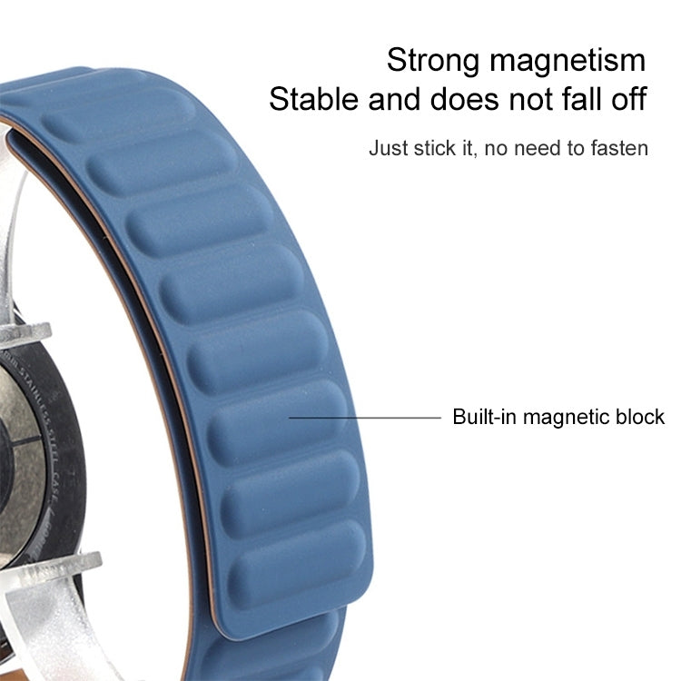 Silicone Magnetic Watch Strap For Huawei GT 3 42mm, For Huawei GT 3 42mm