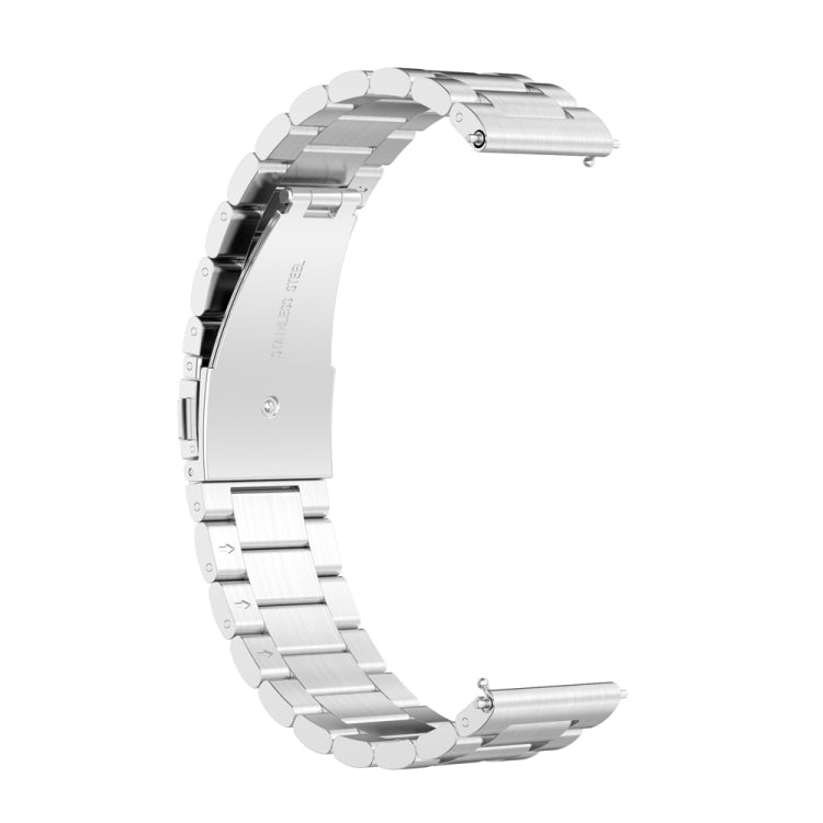 Three Bead Stainless Steel Strap, For Huawei Watch GT Runner / Watch GT 3 46mm, For Huawei watch GT 3 42mm / Watch GT 2 42mm