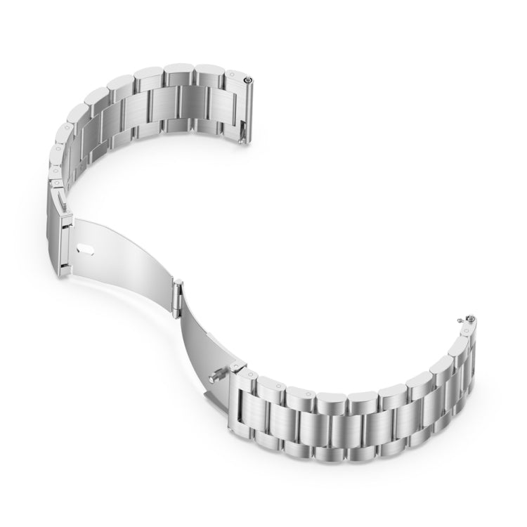 Three Bead Stainless Steel Strap, For Huawei Watch GT Runner / Watch GT 3 46mm, For Huawei watch GT 3 42mm / Watch GT 2 42mm