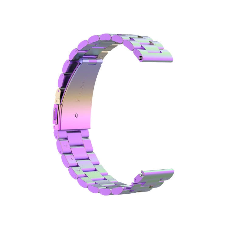 Three Bead Stainless Steel Strap, For Huawei Watch GT Runner / Watch GT 3 46mm, For Huawei watch GT 3 42mm / Watch GT 2 42mm