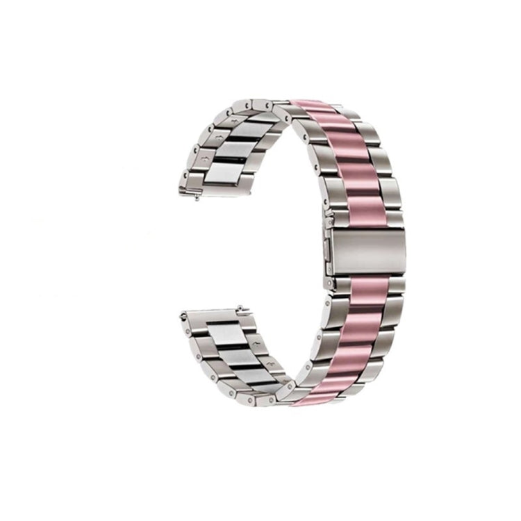 Three Bead Stainless Steel Strap, For Huawei Watch GT Runner / Watch GT 3 46mm, For Huawei watch GT 3 42mm / Watch GT 2 42mm