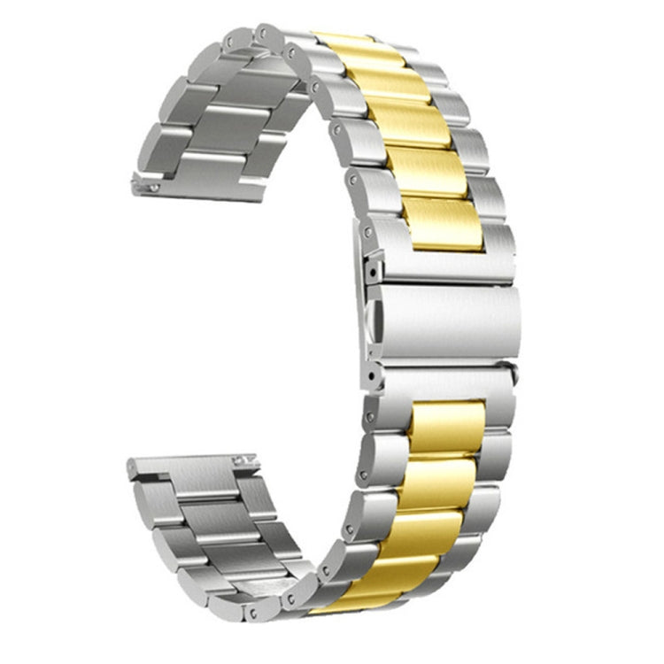 Three Bead Stainless Steel Strap, For Huawei Watch GT Runner / Watch GT 3 46mm, For Huawei watch GT 3 42mm / Watch GT 2 42mm