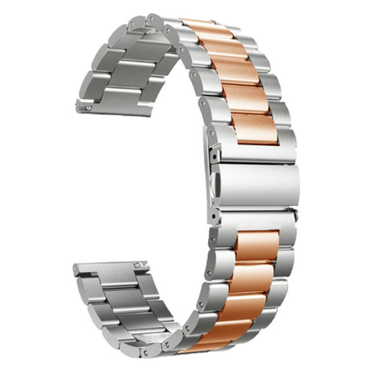 Three Bead Stainless Steel Strap, For Huawei Watch GT Runner / Watch GT 3 46mm, For Huawei watch GT 3 42mm / Watch GT 2 42mm