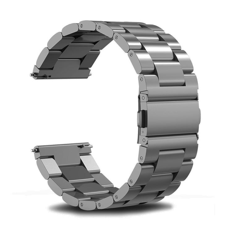 Three Bead Stainless Steel Strap, For Huawei Watch GT Runner / Watch GT 3 46mm, For Huawei watch GT 3 42mm / Watch GT 2 42mm