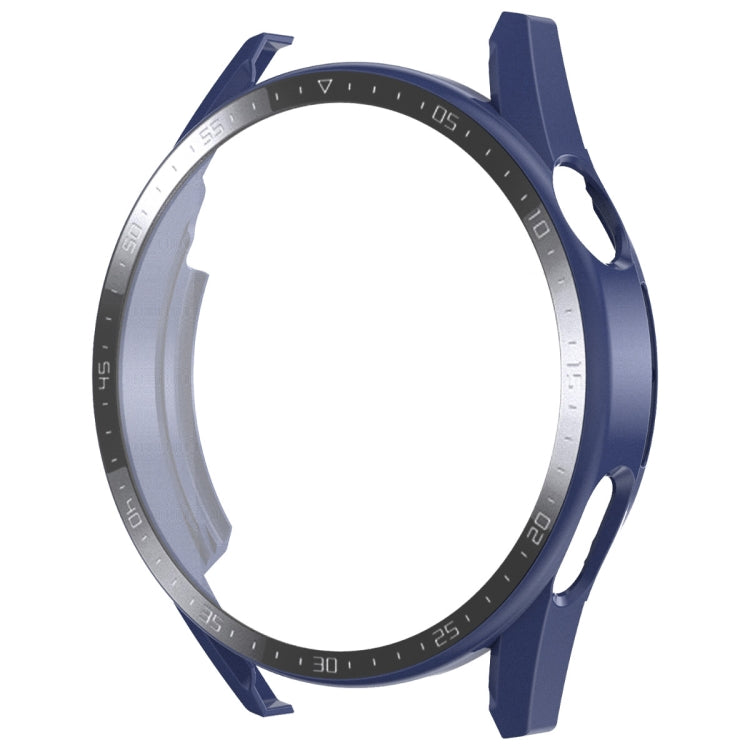 For Huawei Watch GT 3 46mm ENKAY Matte PC Frame + Tempered Glass Protector Case With Scale