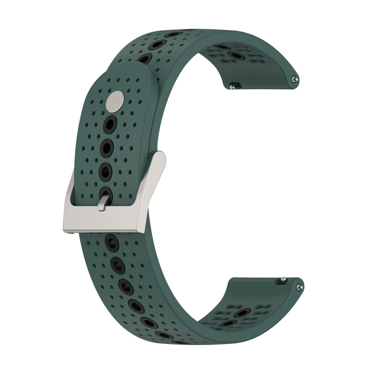 20mm Silicone Sports Strap, For Garmin vivoMove Luxe, For Garmin vivoMove Style, For Garmin Venu SQ, For Garmin Forerunner 645 Music