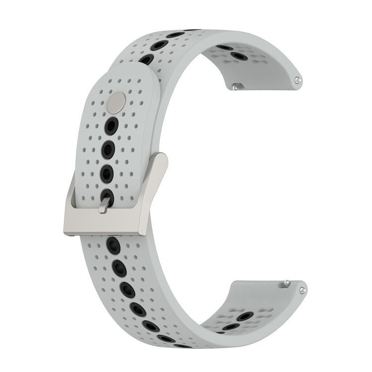20mm Silicone Sports Strap, For Garmin vivoMove Luxe, For Garmin vivoMove Style, For Garmin Venu SQ, For Garmin Forerunner 645 Music