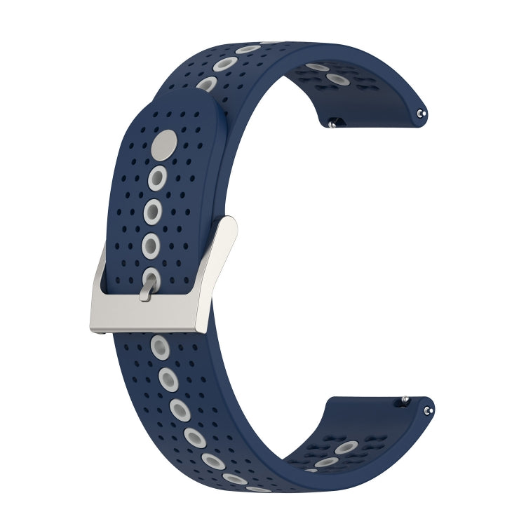 20mm Silicone Sports Strap, For Garmin vivoMove Luxe, For Garmin vivoMove Style, For Garmin Venu SQ, For Garmin Forerunner 645 Music