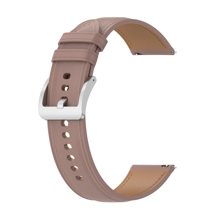 Calf Texture Sewing Thread Watchband, For Huami Amazfit GTR 3 / GTR 3 Pro, For Huami Amazfit GTR 2e / GTR 2