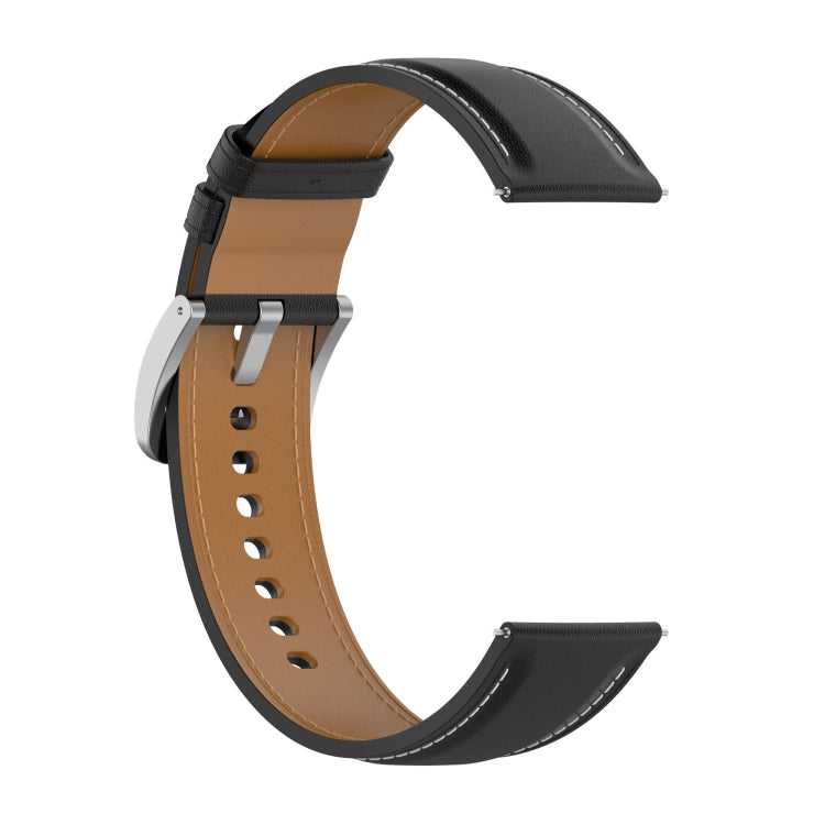 Calf Texture Sewing Thread Watchband, For Huami Amazfit GTS 3 / GTS 2, For Huami Amazfit GTS 2E / GTS 2 mini, For Huami Amazfit GTR 42mm / GTS