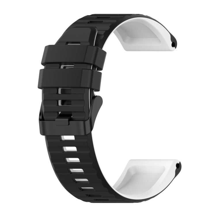 22mm Silicone Mixing Color Watch Strap, For Garmin Forerunner 945, For Garmin Instinct