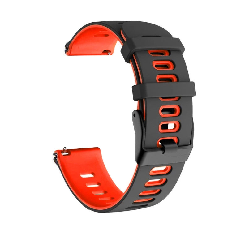 20mm Mixed-Color Silicone Strap, For Huawei Watch 2, For Honor Watch ES