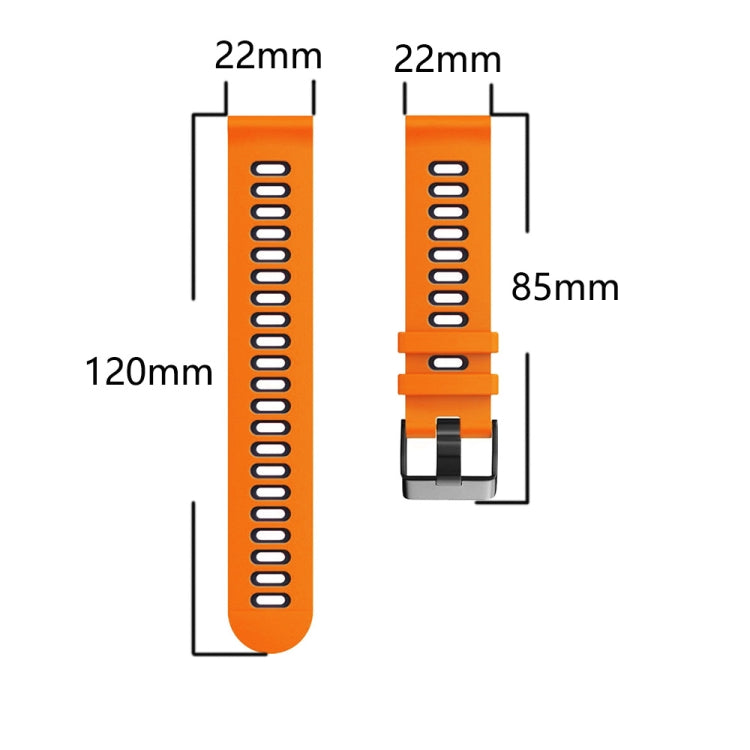 22mm Mixed-Color Silicone Strap, For Honor Watch Dream
