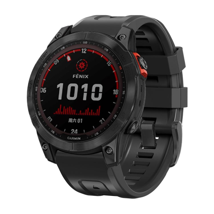 26mm Silicone Sport Pure Color Strap, For Garmin Fenix 3 Sapphire