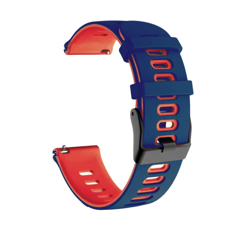20mm Mixed-color Silicone Strap, For Garmin Move Luxe, For Garmin Move Style