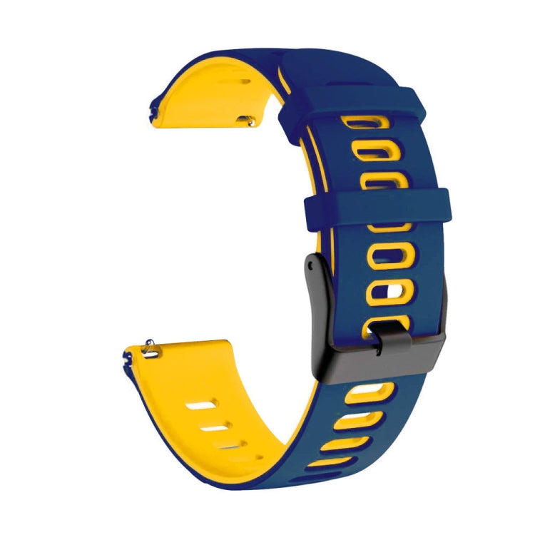 20mm Mixed-color Silicone Strap, For Garmin Move Luxe, For Garmin Move Style