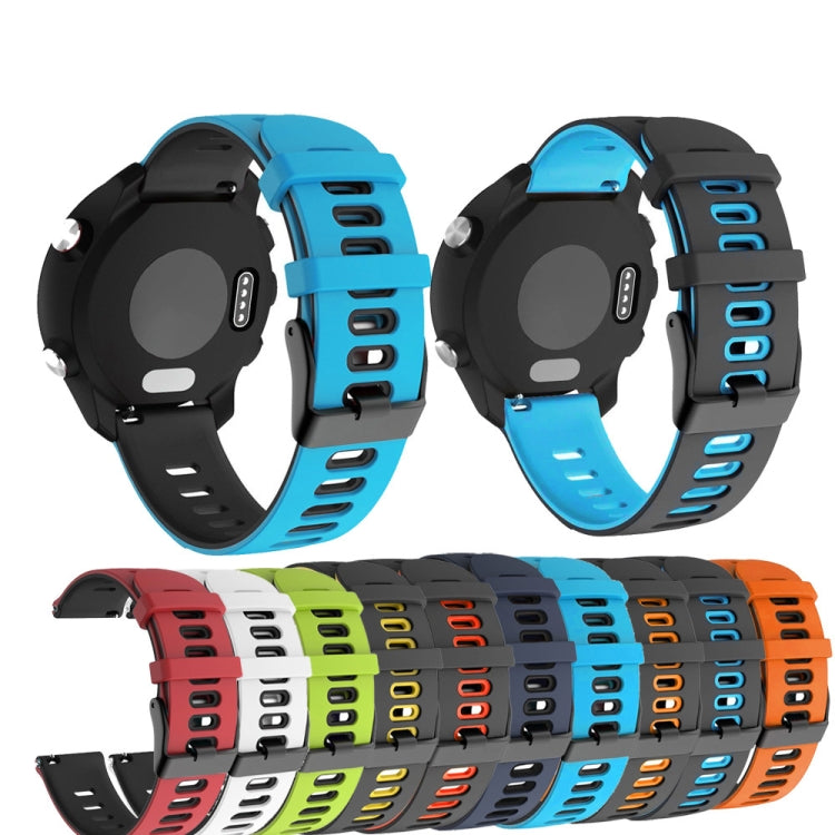 20mm Mixed-color Silicone Strap, For Garmin Venu 2 Plus, For Garmin Move Sport