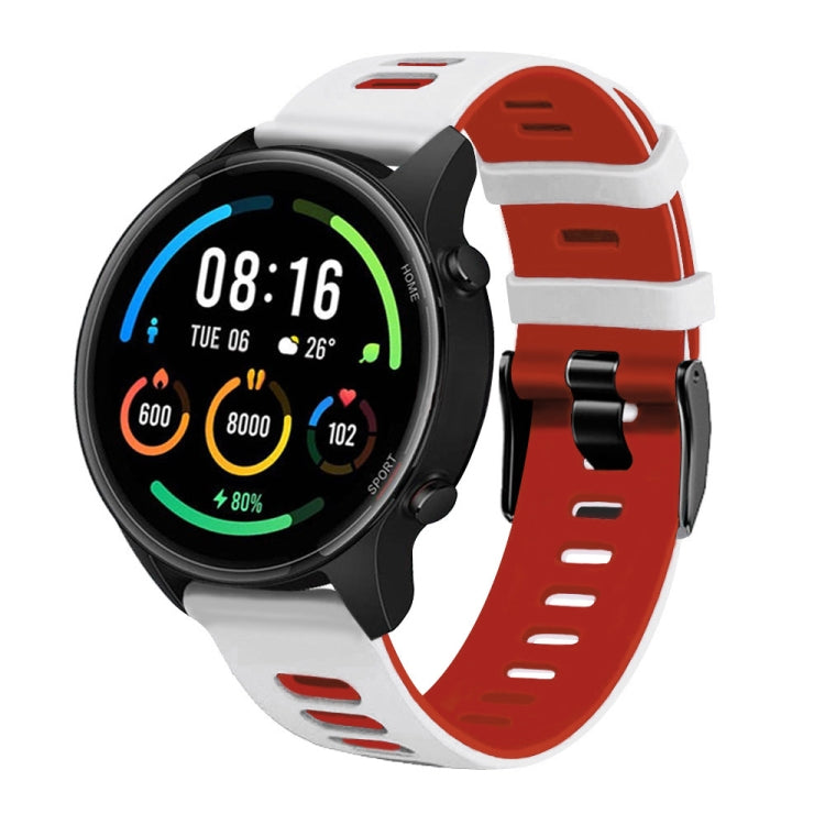 20mm Mixed-color Silicone Strap, For Garmin Venu 2 Plus, For Garmin Move Sport