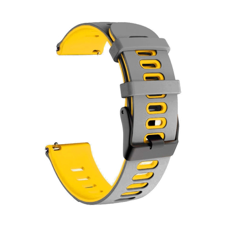 20mm Mixed-color Silicone Strap, For Garmin Venu 2 Plus, For Garmin Move Sport