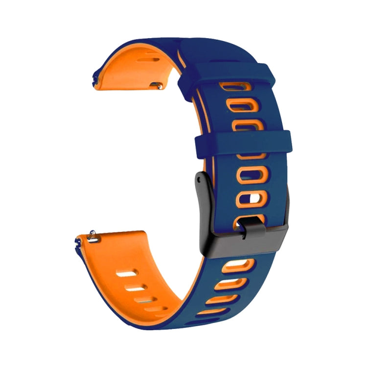 20mm Mixed-color Silicone Strap, For Garmin Venu 2 Plus, For Garmin Move Sport