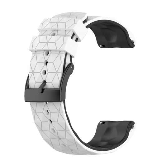 24mm Mixed-Color Silicone Watch Band, For Suunto 9, For Suunto 7, For Suunto 9 Baro, For Suunto Spartan Sport Wrist HR Baro, For Suunto Spartan Sport