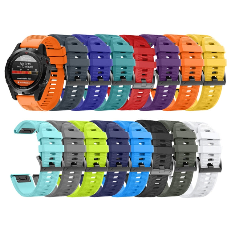 20mm Silicone Watch Strap, For Garmin Fenix 6S, For Garmin Fenix 5S plus
