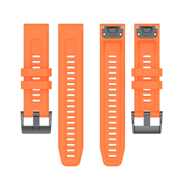 22mm Silicone Solid Color Watch Band, For Garmin Fenix 7, For Garmin Descent G1, For Garmin EPIX Gen2