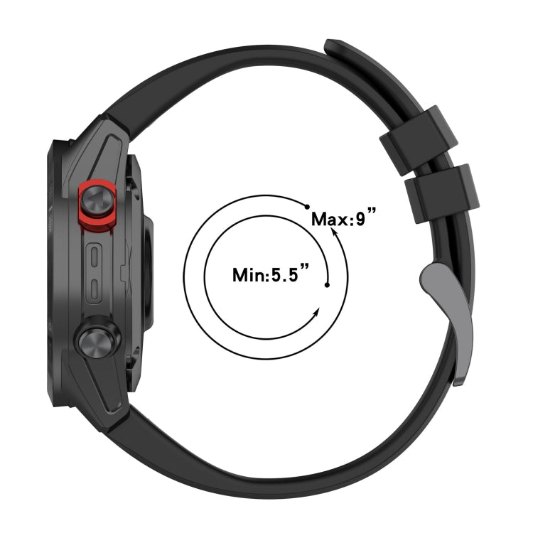 22mm Silicone Solid Color Watch Band, For Garmin Instinct 2, For Garmin Instinct, For Garmin Approach S62
