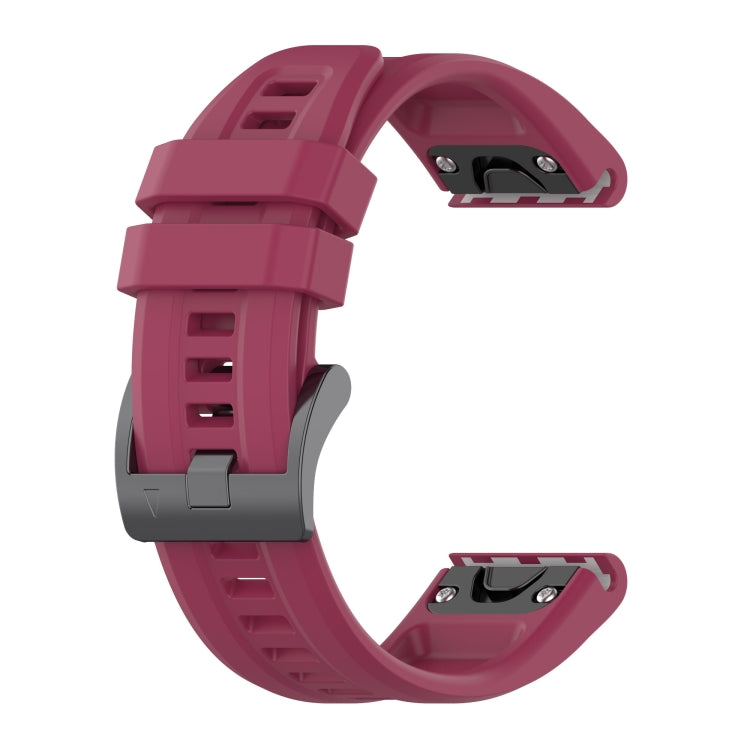 20mm Silicone Solid Color Watch Band, For Garmin Fenix 5S, For Garmin Fenix 5S Plus