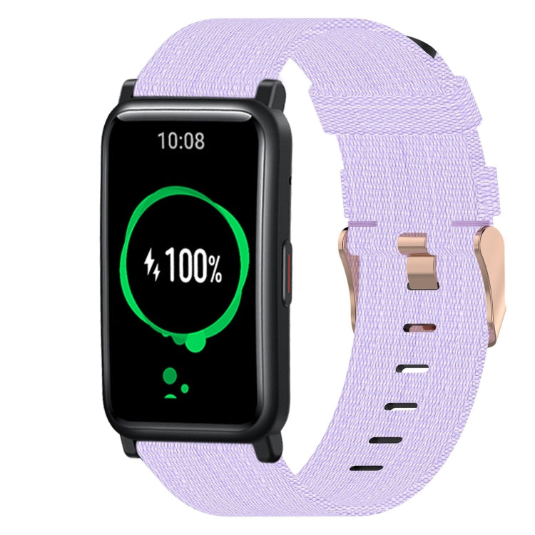 20mm Nylon Woven Watch Band, For Huawei Watch GT3 Pro 43mm, For Huawei Watch GT3 42mm, For Huawei Watch GT2 42mm, For Huawei Watch 2, For Honor Watch ES, For Honor MagicWatch2 42mm