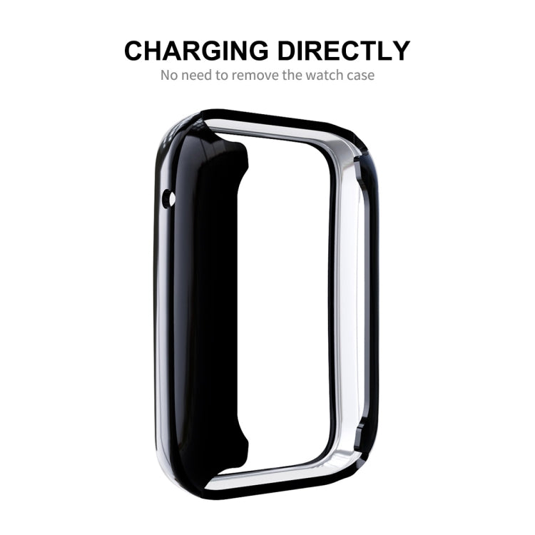 For Xiaomi Mi Band 7 Pro ENKAY Hat-Prince Full Coverage Electroplated TPU Screen Protection Case