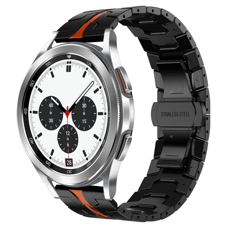 Armor Stainless Steel Metal Watch Band, For Samsung Galaxy watch 42mm, For Samsung Galaxy Watch3 41mm, For Samsung Galaxy Gear Sport, For Samsung Galaxy Watch Active, For Samsung Galaxy Watch5 / Watch5 Pro, For Samsung Galaxy Watch4 / Watch4 Classic