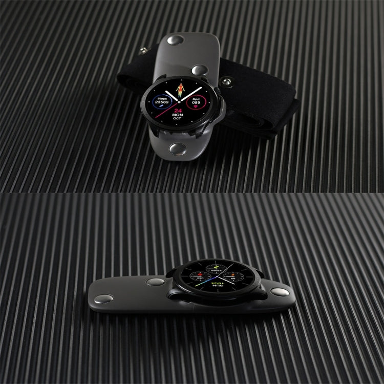 E420 1.39 inch Color Screen Smart Watch,Leather Watchband,Support Heart Rate Monitoring / Blood Pressure Monitoring
