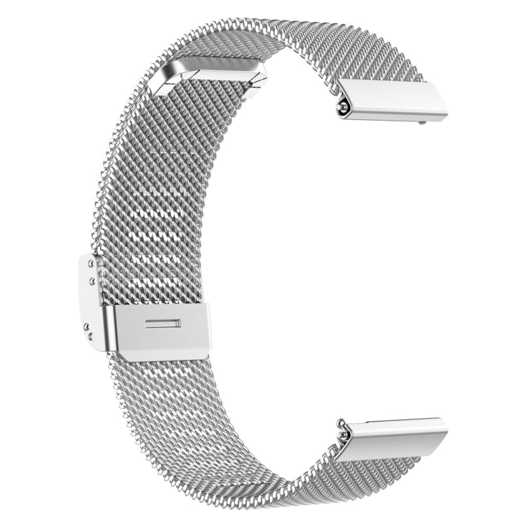 Integrated Milan Buckle Fine Mesh Metal Watch Band, For Fitbit Versa 4 / Versa 3 / Sense 2 / Sense