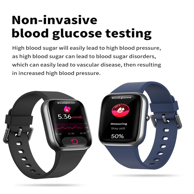 Y9 Pro 1.85 inch Color Screen Smart Watch,Support Heart Rate Monitoring / Blood Pressure Monitoring