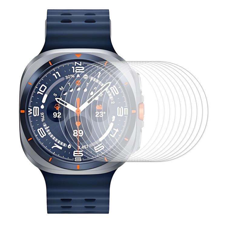 10pcs ENKAY 0.2mm 9H Tempered Glass Screen Protector Watch Film, For Samsung Galaxy Watch Ultra 47mm / Ultra 2025, For Samsung Galaxy Watch8 44mm, For Samsung Galaxy Watch8 40mm, For Samsung Galaxy Watch6 Classic / Ultra 47mm                           ...